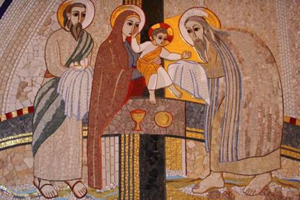 Apresentação de Jesus no tempo - Rupnik